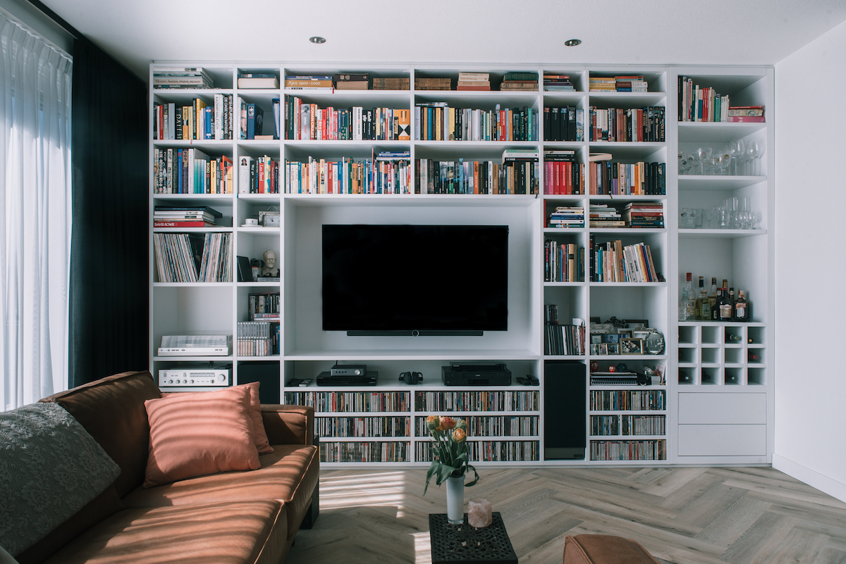 Portfolio Ronald Schouwink Tv-meubels Wandkasten Moderne wandkast